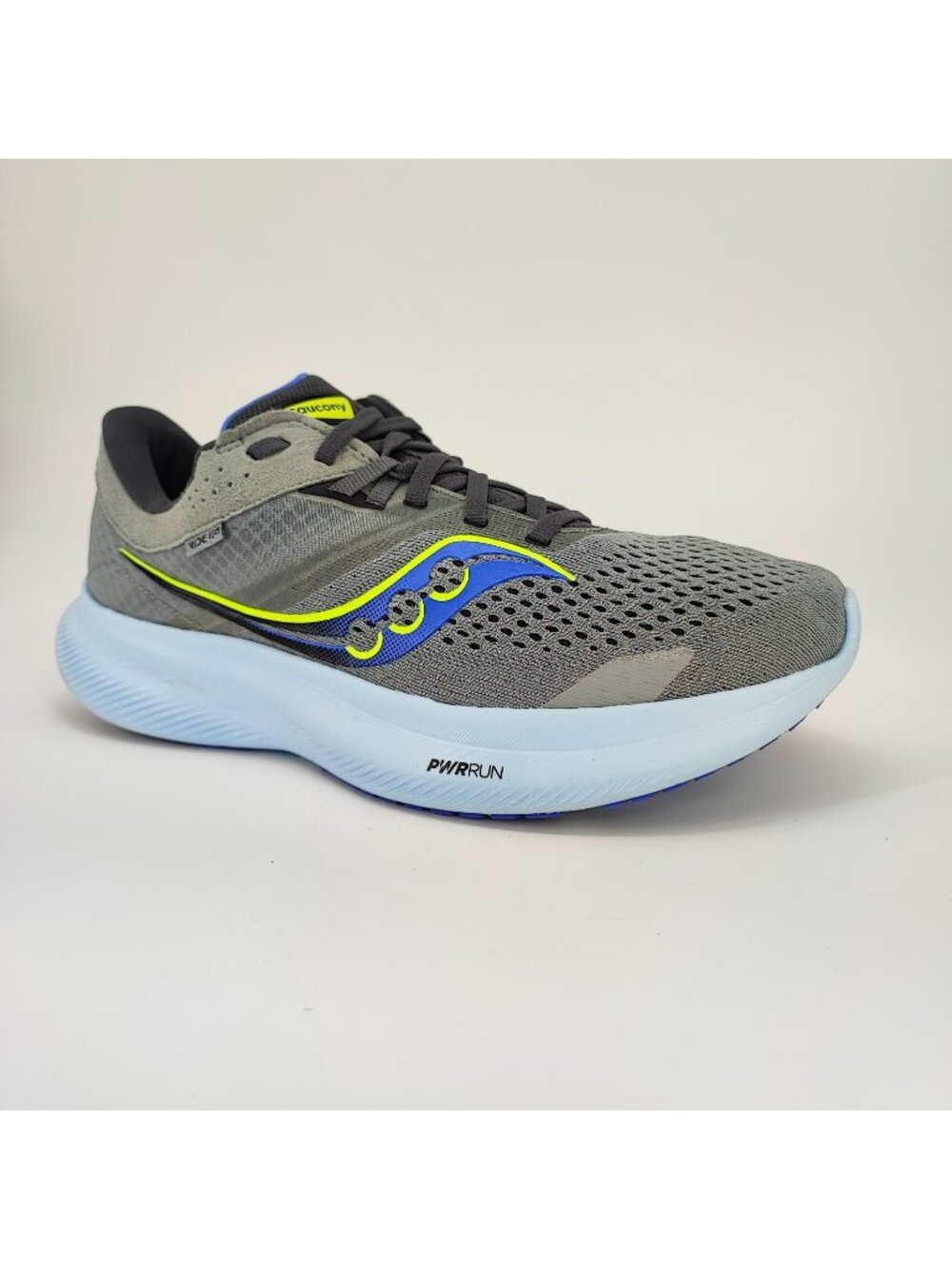 Saucony Ride 16 Women's Size 10 US Wide Running Shoes Mesh Grey S10831-15